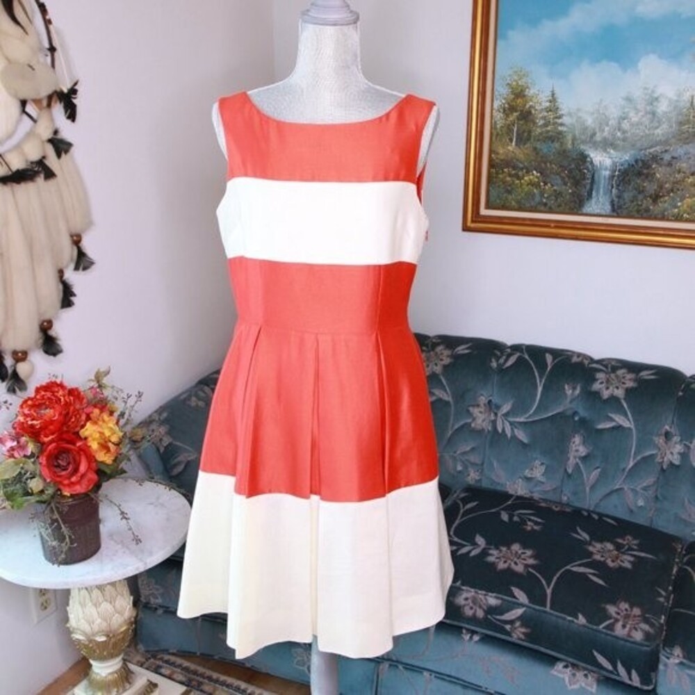 Kate Spade Gayla Dress colorblock szie 10